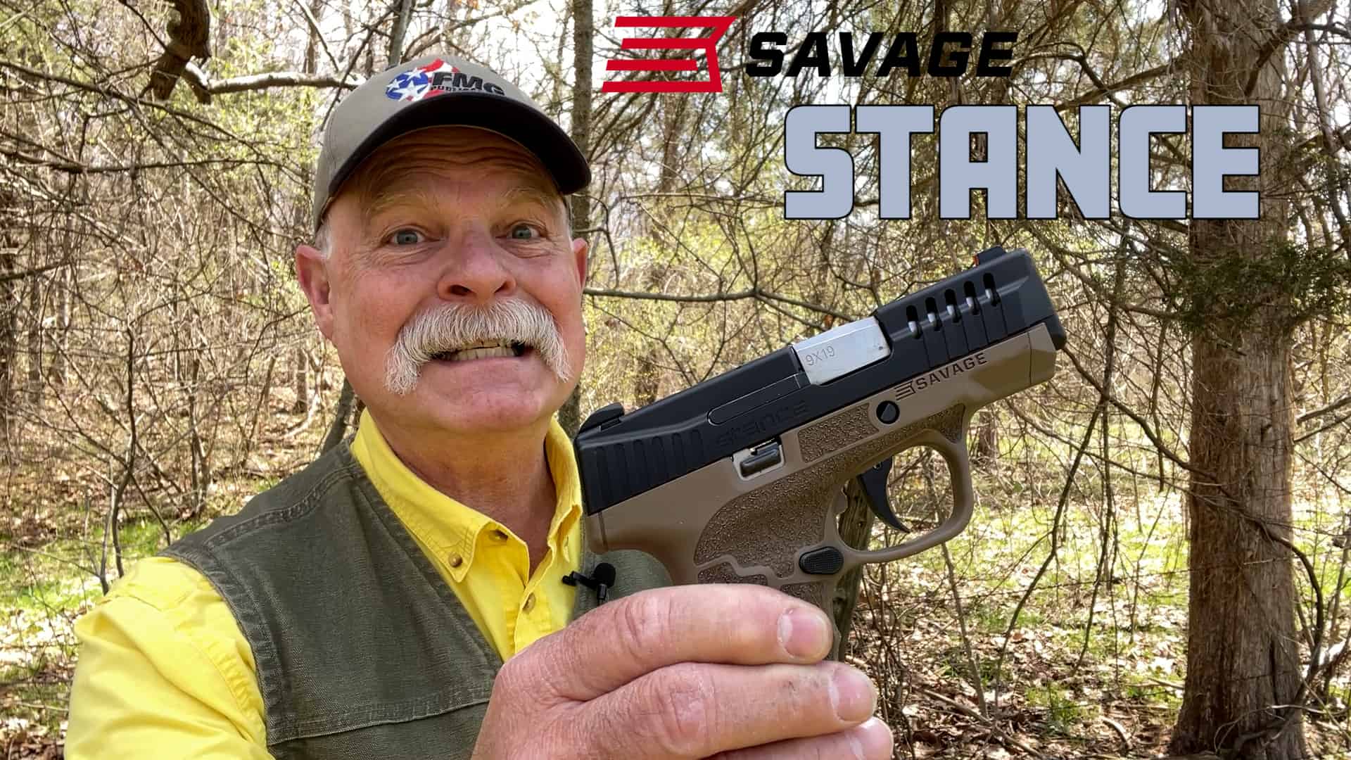savage stance pistol; first look with Roy Huntington