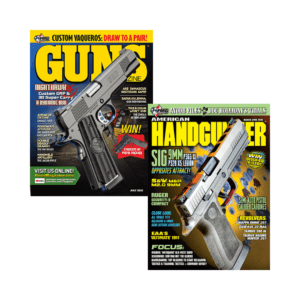 GUNS Magazine and American Handgunner Magazine Covers