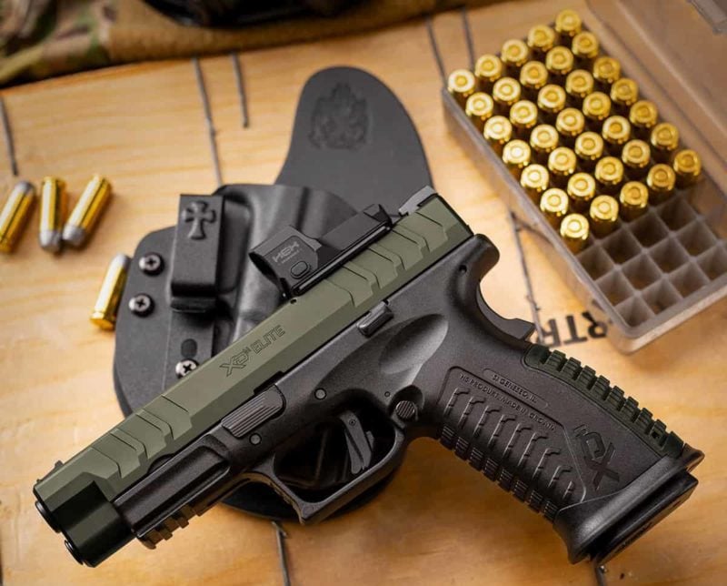 Springfield Armory XD-M in OD Green