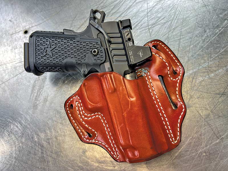 MyHolster SOB (Small Of Back) Leather Holster For Sig Sauer P226 – Choose Your Hand & Color