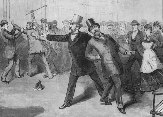 The assassination of James Garfield by the lunatic Charles Guiteau was made all the worse by the misadventures of the presidential physicians.
