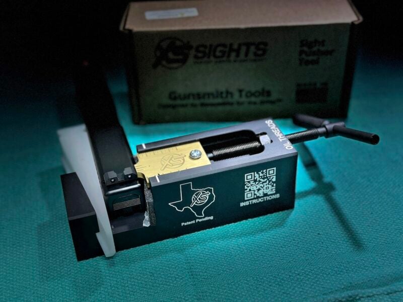 The XS GUNSMITH-Series sight pusher comes as a complete kit — made in the USA!