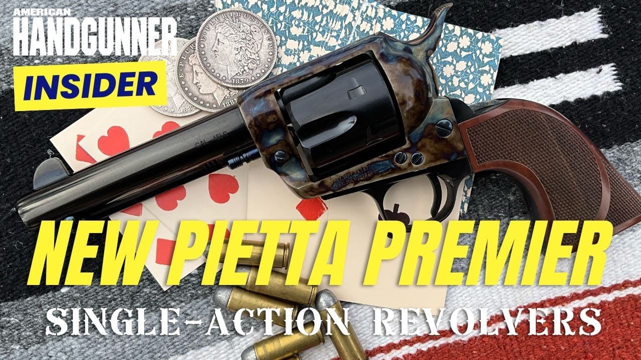 New Pietta Thumb Buster Revolvers