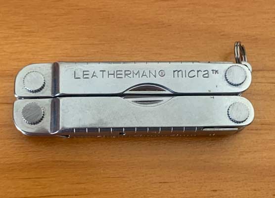 The Leatherman Micra