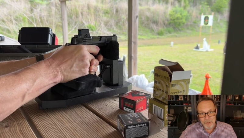 Smith & Wesson CSX E-Series at the range