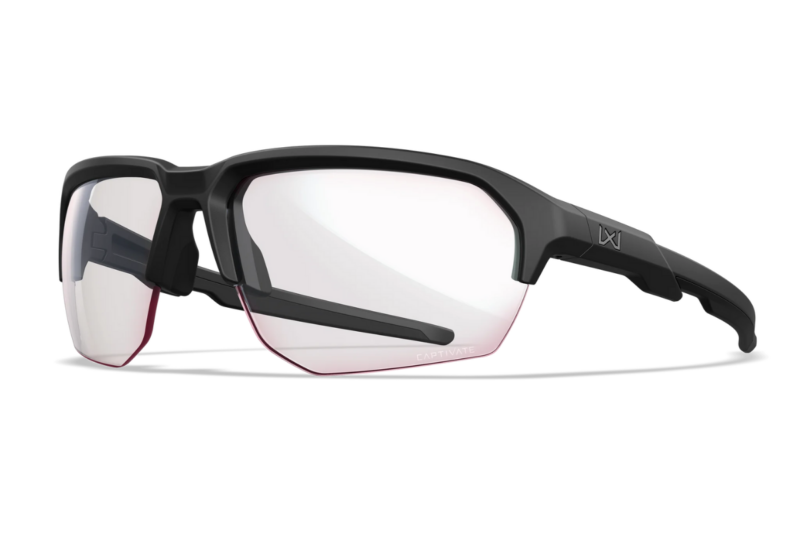 Wiley X JKL with matte black frame and CAPTIVATE Clear lenses