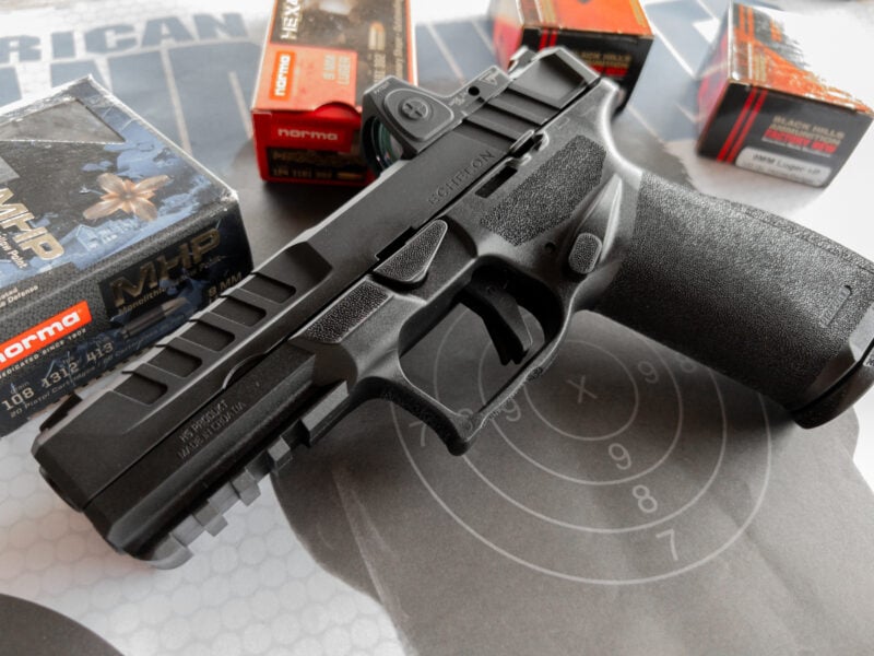 Springfield Armory puts emphasis on accuracy. This Echelon, and plenty of XD and XDM pistols I've tested, all were capable of 1+