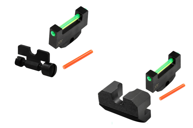 XS Sights Pre-Drilled Fiber Optic Sights for S&W J-, K-, and L-Frame Revolvers