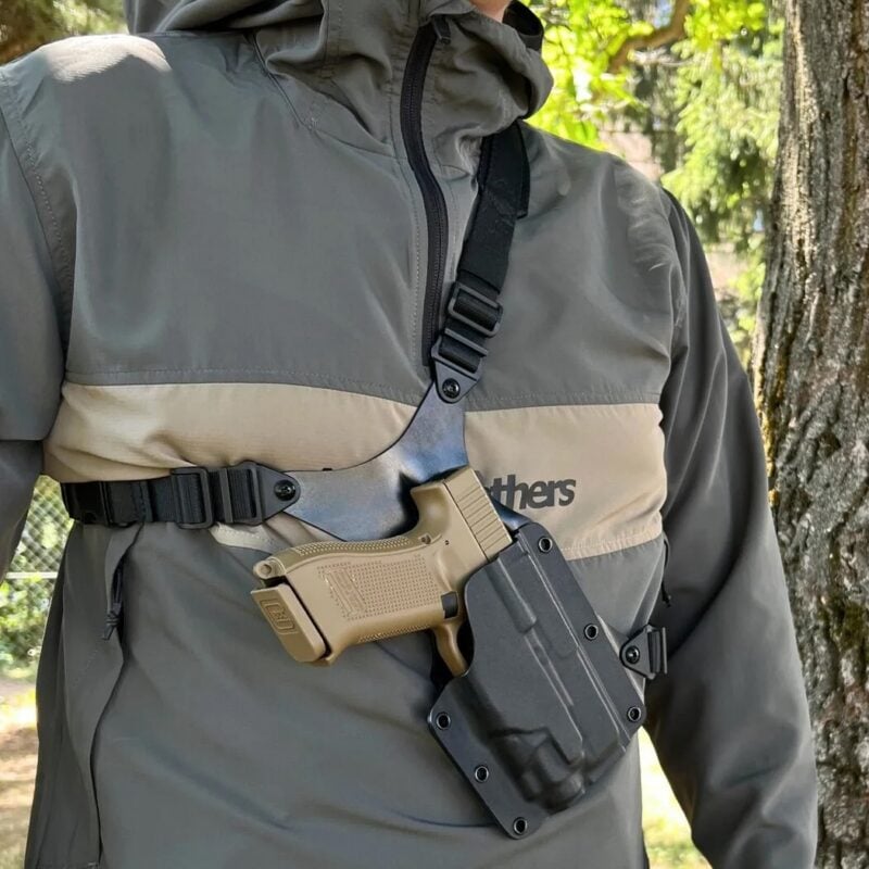 FALCO's New Light-Bearing Kydex Chest Holster