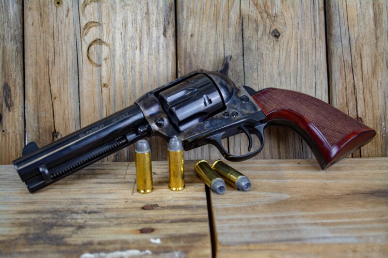 We're blessed with the amazing new builds of old designs, like this Uberti 1873 El Patron in .45 Colt.